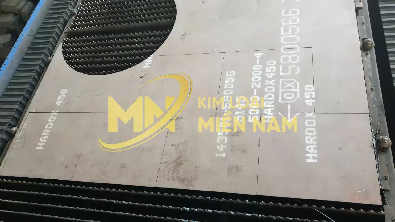 Cắt gia công thép tấm hardox 450