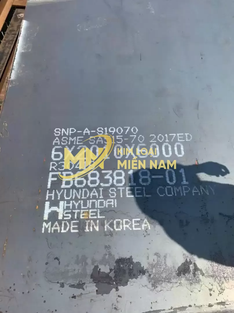 Thép tấm A515-SA515 Hyundai Hàn Quốc
