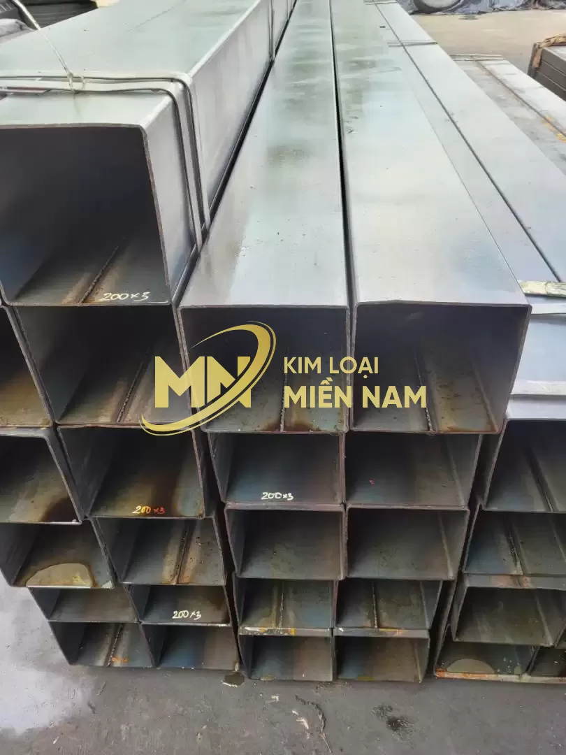 Thép hộp 200x200 mác thép Q355B