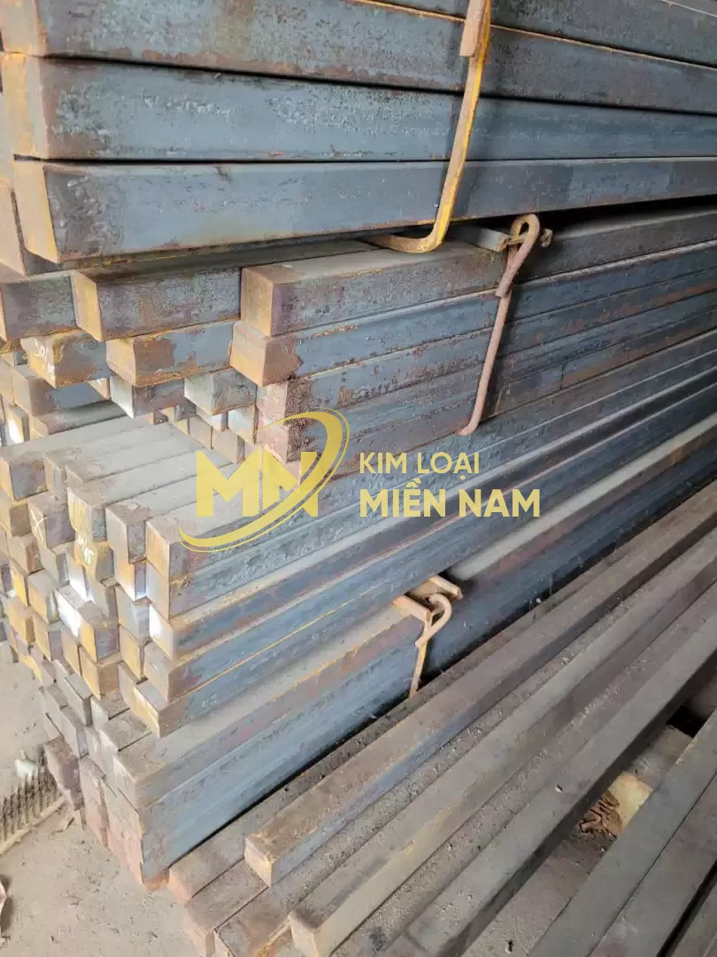 Thép vuông đặc S45C 25x25